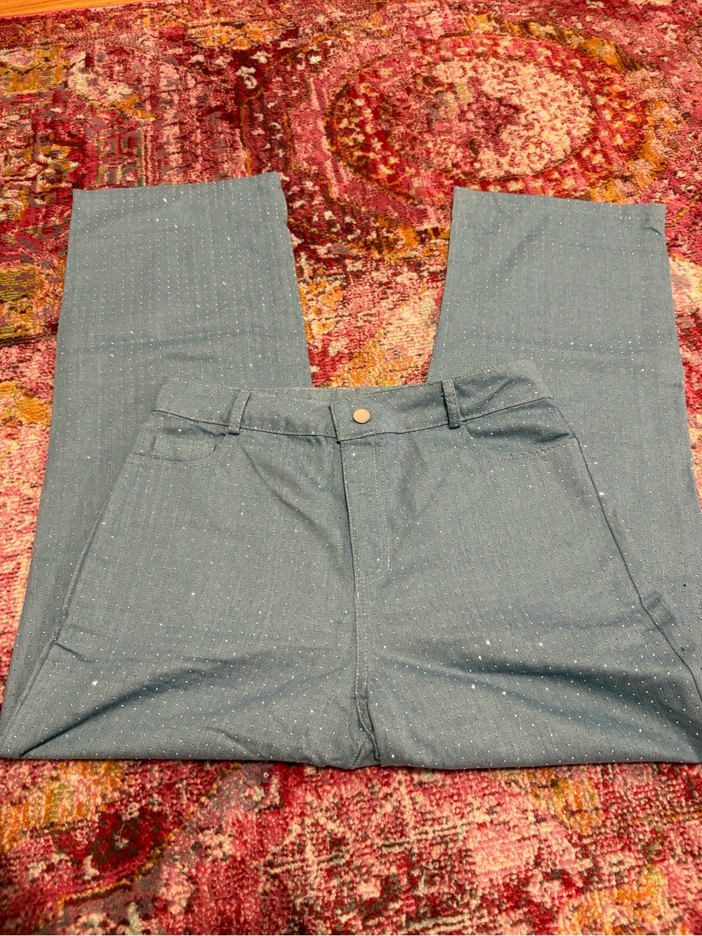 Sparkly jeans